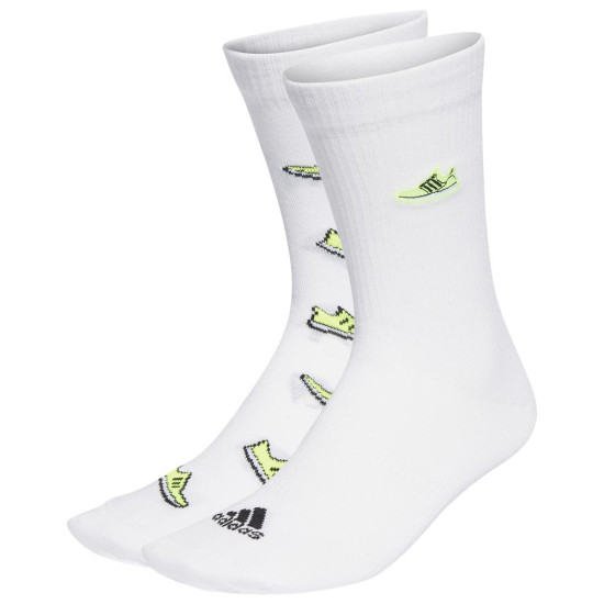 Adidas Κάλτσες Run x Ultraboost Shoe Love Graphic Socks 2 pairs